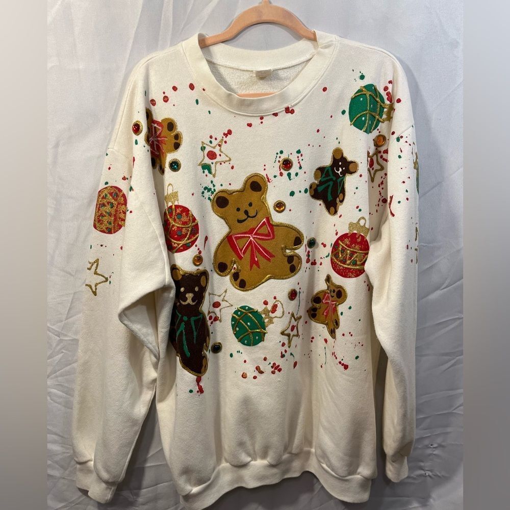 India Ink Vintage Ugly Christmas Sweatshirt